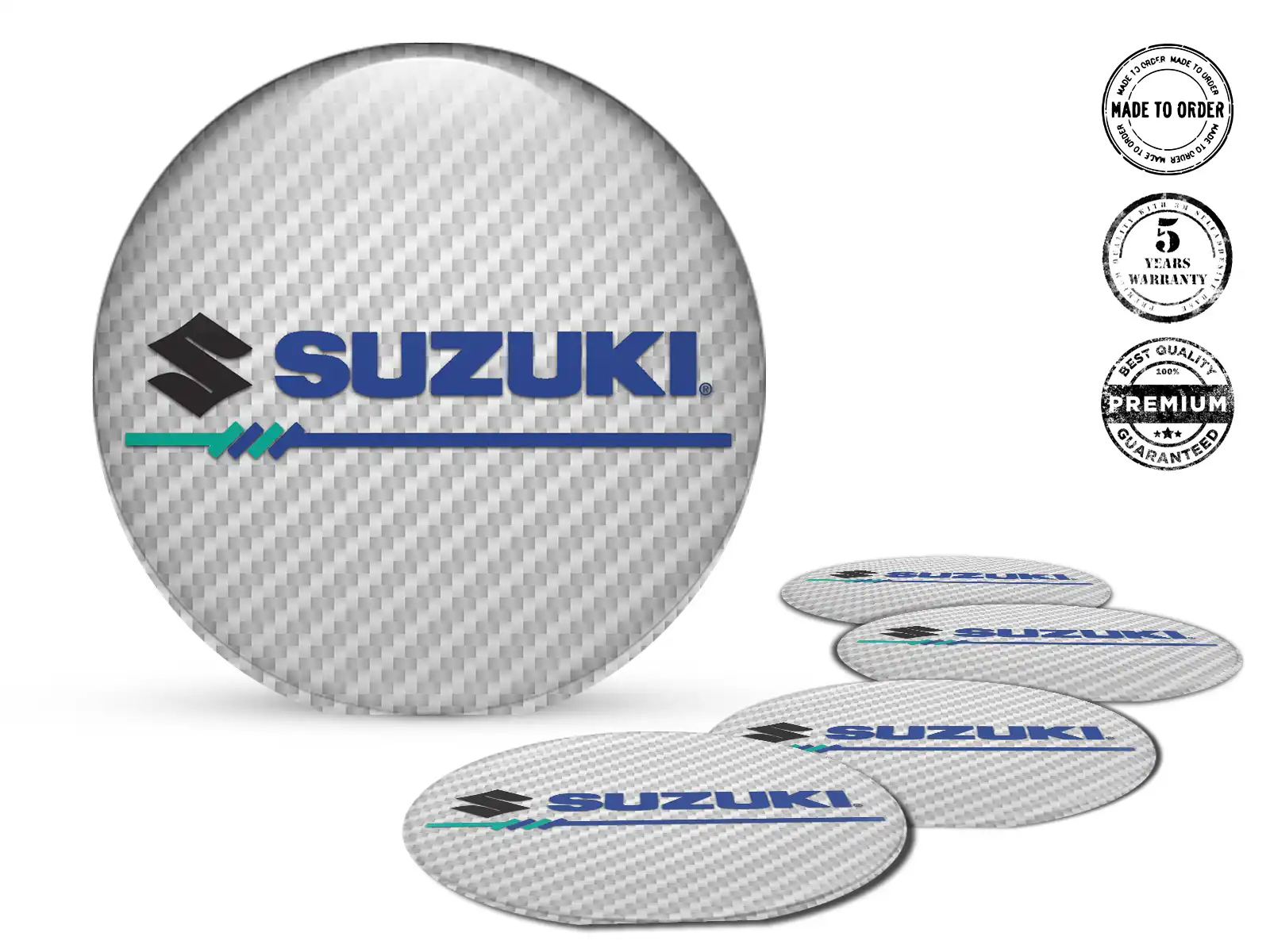 Suzuki Radaufkleber Ausgabe Individuelle Harzaufkleber